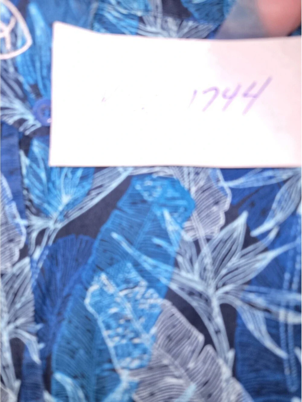 ariat shirts for men small Team Hugo Fitted Tropical Embroidered Spellout Teal